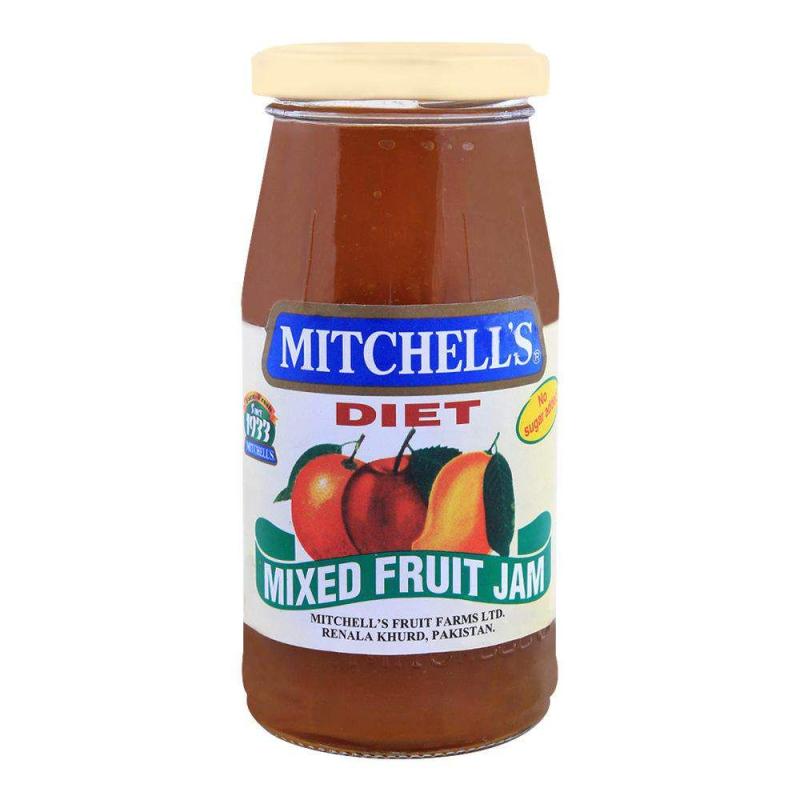MITCHELLS DIET MIX-FRUIT JAM 325GM