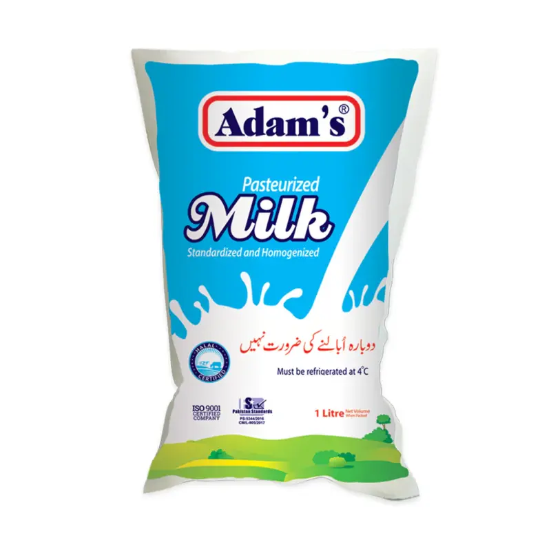ADAMS PASTURIZED MILK 1 LTR
