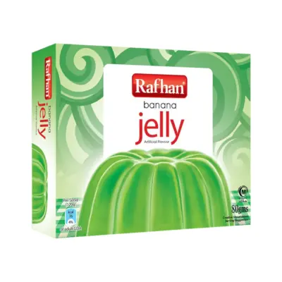 RAFHAN JELLY BANANA 80GM