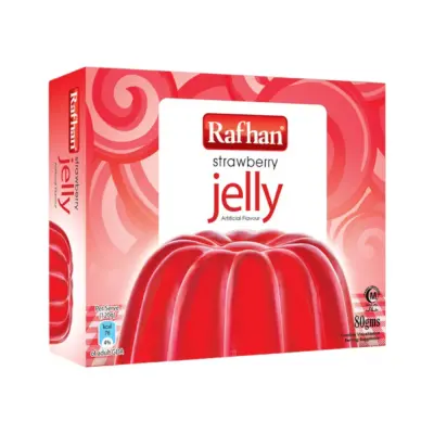 RAFHAN JELLY STRAWBERRY  80GM
