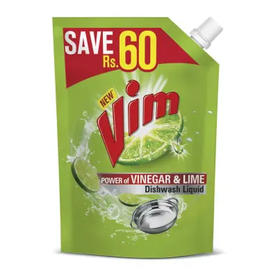 VIM DISH WASH GEL 750 ML VINEGAR & LIME