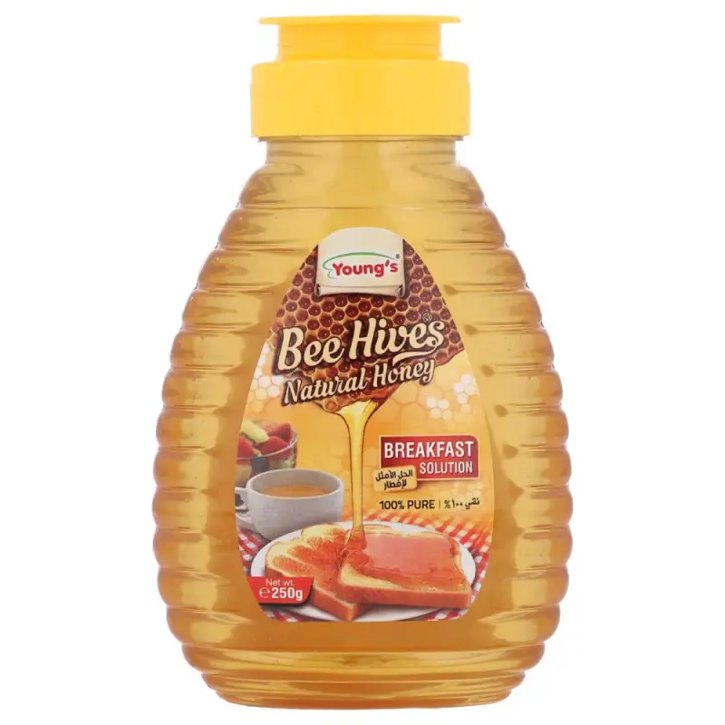 YOUNGS BEE HIVES HONEY  SQUEEZE 450GM