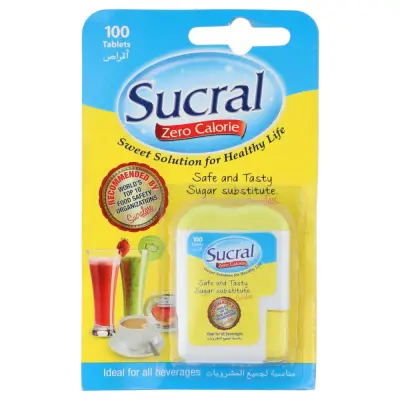 SUCRAL STEVIA 100 TAB