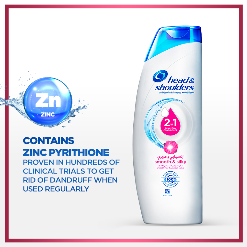 HEADS&SHOULDERS 2IN1 SMOOTH S 190ML