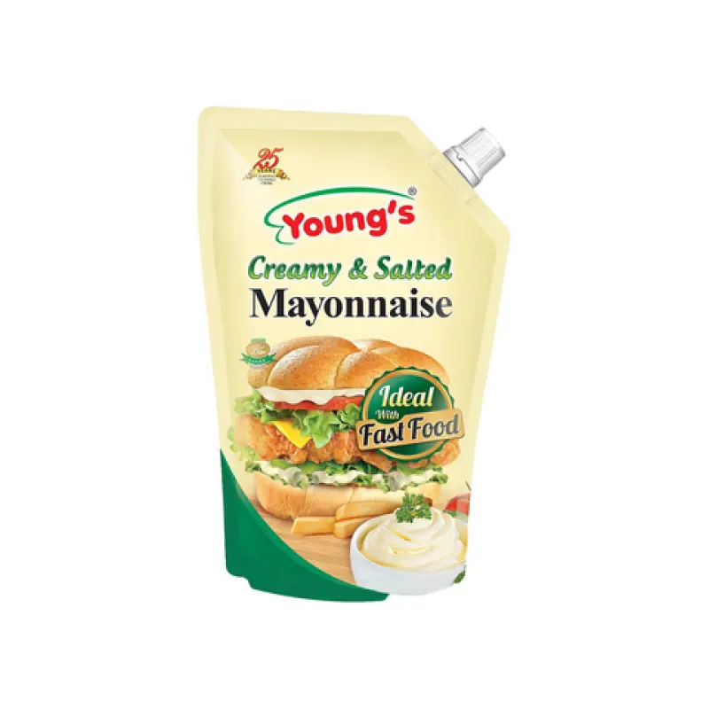YOUNGS CREAMY & SALTED MAYONNAISE 500ML