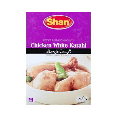 SHAN CHICKEN WHITE KARAHI 40G