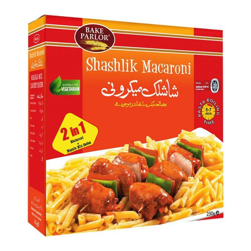 BAKE PARLOR SHASHLIK MACRONI 250GM