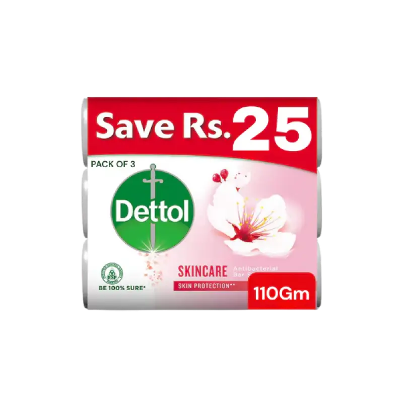 DETTOL SOAP SKINCARE 3 IN 1 80GM