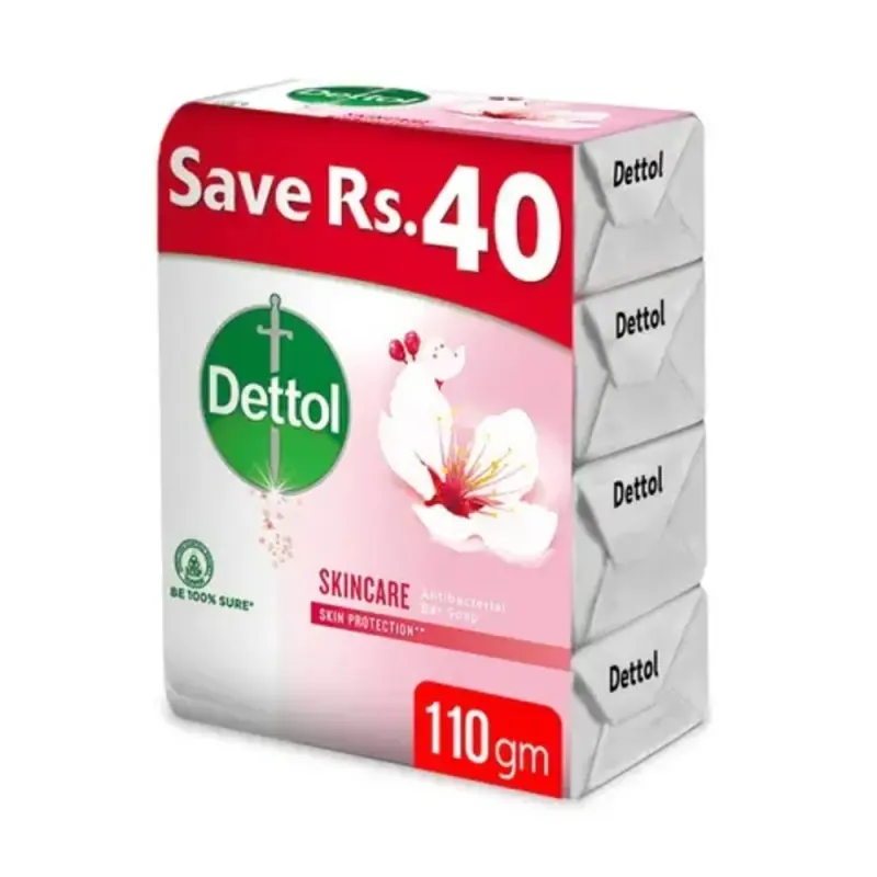 DETTOL SKINCARE PACK OF 4 110GM
