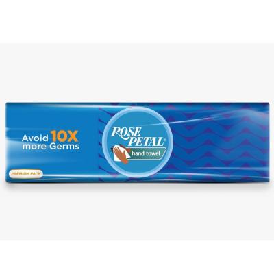 ROSE PETAL HAND TOWEL 100S