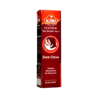 KIWI SHOE CREAM BURGUND 45G