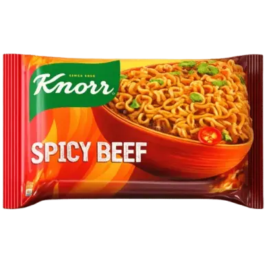 KNORR NODDLES SPICY BEEF 110GM
