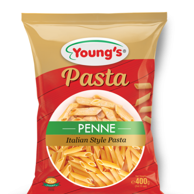 YOUNG PASTA PENNE 400GM