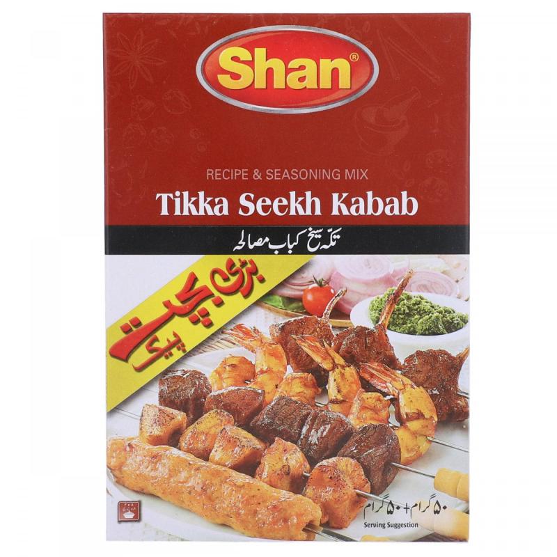 SHAN TIKKA SEEKH KABAB 100G