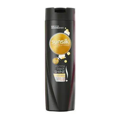 SUNSILK SHAMPOO BLACK SHINE 360ML