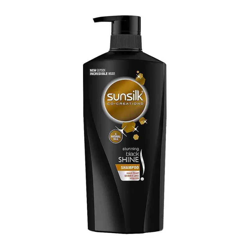 SUNSILK BLACKSHINE 660ML