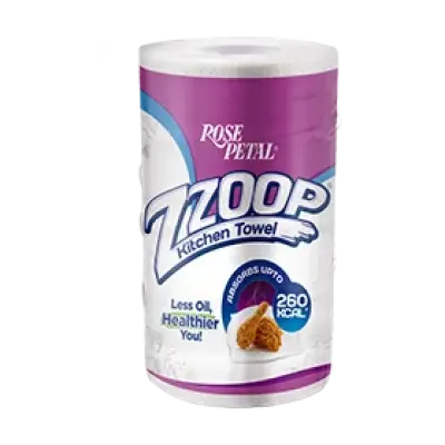 ROSE PETAL ZZOOP KITCHEN TOWEL SNGL